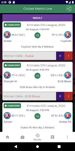Cricket Match Line screenshot 4