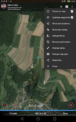 Follow - realtime location app using GPS / Network screenshot 12