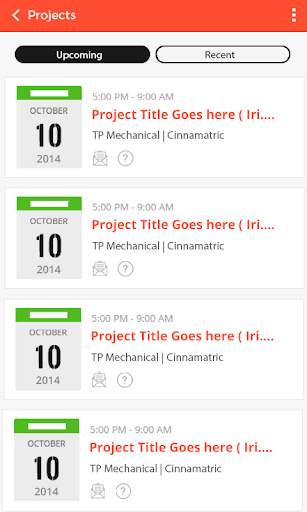 Electrical Contractor - Mobile Application screenshot 3