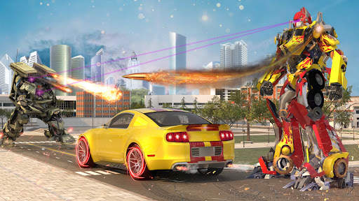 Grand Robot Hero Transform: Drone Car Robot Games screenshot 2