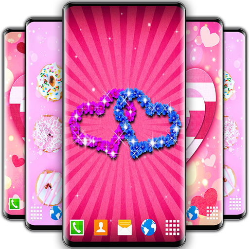 HD Pink Girly Live Wallpaper icon
