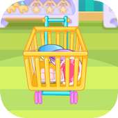 Rich Girls Shopping Market - Cooking games girls logo