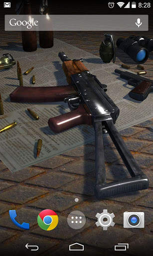 3D Guns Live Wallpaper screenshot 5