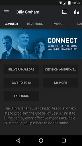 Billy Graham Evangelistic Assn скриншот 1