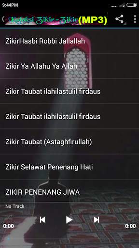 Koleksi Zikir-Zikir{MP3} 13 تصوير الشاشة