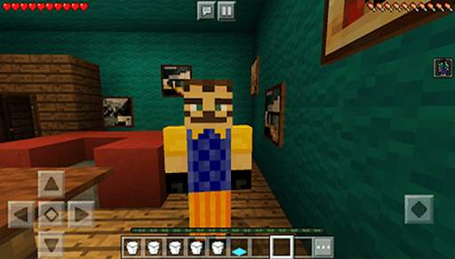 Map For Hello Horror Scary Neighbor MCPE screenshot 2