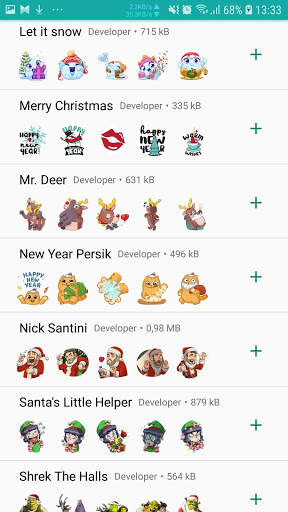 Christmas and New Year Stickers for WhatsApp screenshot 2