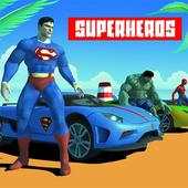 Superhero Car Super Stunts Driving Simulator 1.0