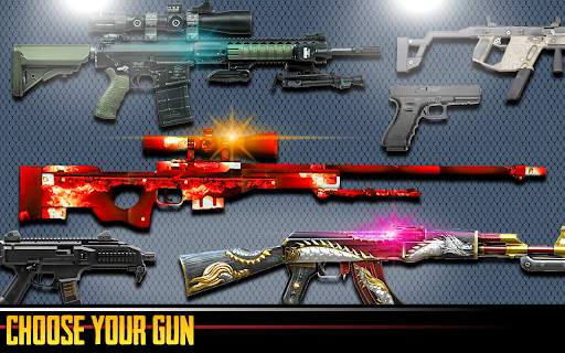 FPS Commando Strike - Sniper Gun Shooting Games screenshot 4