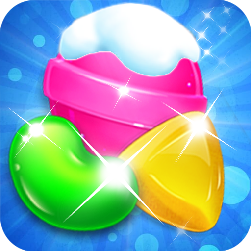 Candy Ice Cream - Free Match 3 आइकन