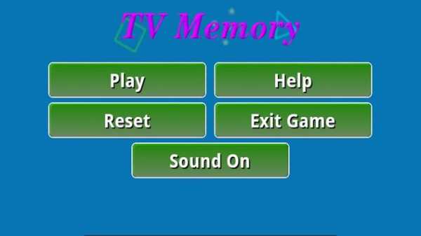 TV Memory screenshot 1