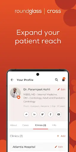 RoundGlass Cross for Doctors скриншот 4
