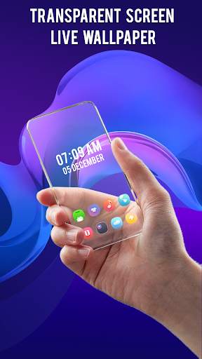 Transparent Screen & Live Wallpaper screenshot 6