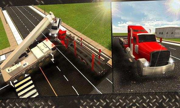 City Car Tow Transport Truck screenshot 2