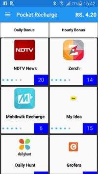 Pocket Free Recharge (Free) screenshot 2