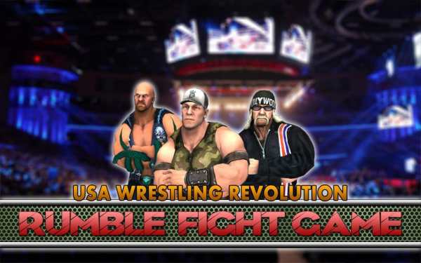 USA Wrestling Revolution - Rumble Fight Game screenshot 1