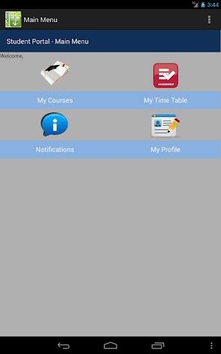 Student Portal screenshot 1