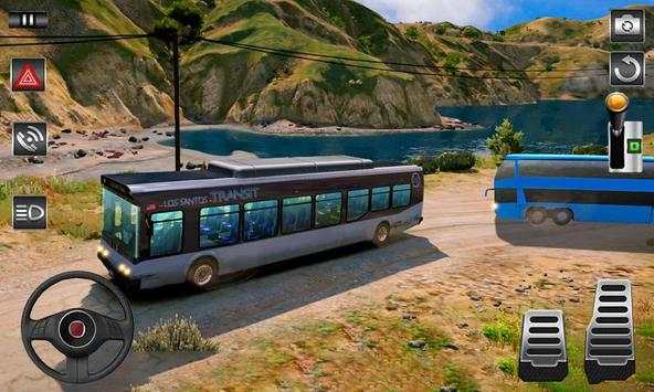 Bus Driver Driving Simulator - Hill Climbing Sim screenshot 1
