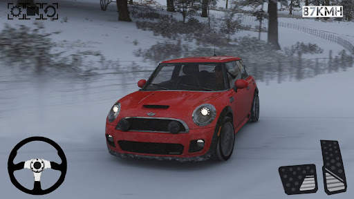Gear car 3D: Mini Cooper Drive स्क्रीनशॉट 1