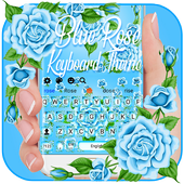 Tema della tastiera Blue Rose icon
