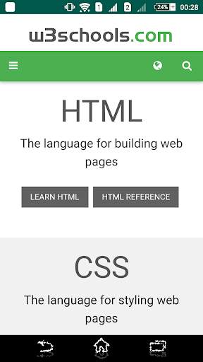 w3school screenshot 1