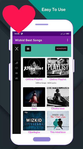 🎵 Best Of Wizkid - Offline Music & Lyrics screenshot 2