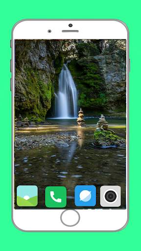 Waterfall Wallpaper Full HD screenshot 7