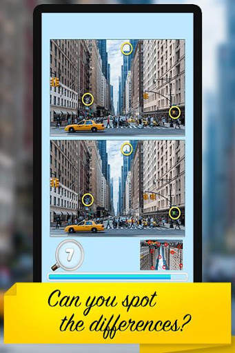 Find the Difference : Cities *Free Game screenshot 1