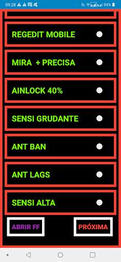 Sensi x FF screenshot 2