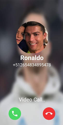 Cristiano Ronaldo Video call Prank screenshot 2