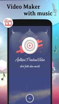 Aplikasi Pembuat Video dari foto dan musik screenshot 1