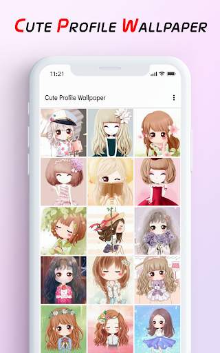 Cute Profile Wallpaper screenshot 2