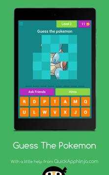 Guess The Pokemon screenshot 11