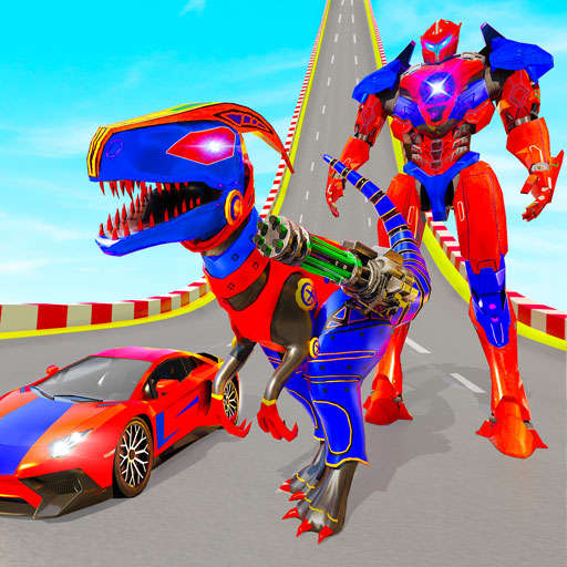 Dino Transform Car Robot Games 2.1