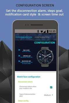 Deep Blue Watchface screenshot 2