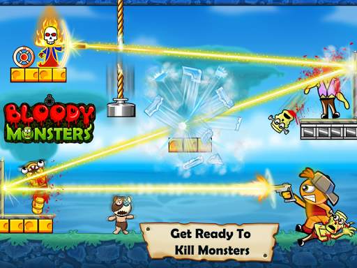 Bloody Monsters: Bouncy Bullet screenshot 6