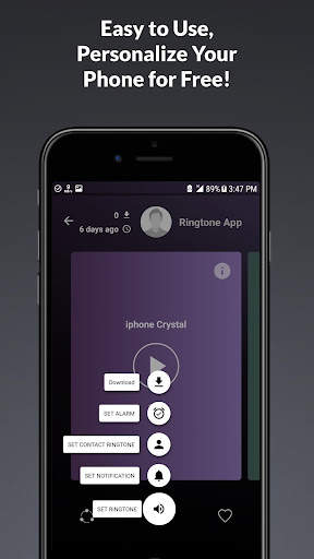 iRingtone for iPhone & Android screenshot 2