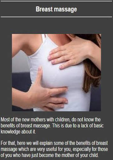 Breast massage screenshot 4