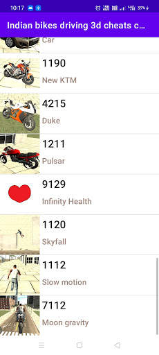 indian bike driving cheat code screenshot 3