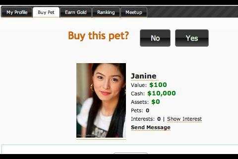 My Pets on Facebook screenshot 2