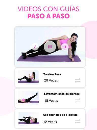 FitHer: Entrenamientos en casa screenshot 9