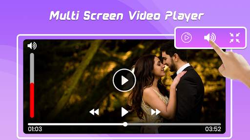 Multi Screen Video Player-Multi Videos at SameTime 4 تصوير الشاشة