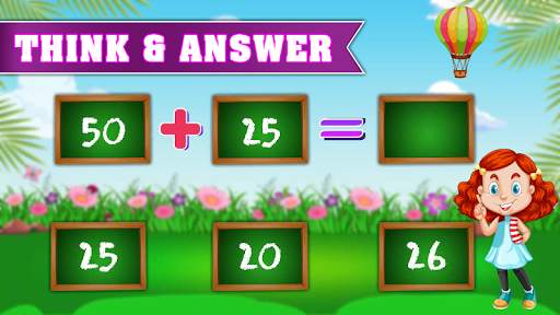 Kids Math Game : Add Subtract Multiplication Free screenshot 14