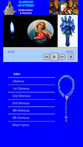 Rosary Novena Audio Offline Litany & Divine Mercy screenshot 2