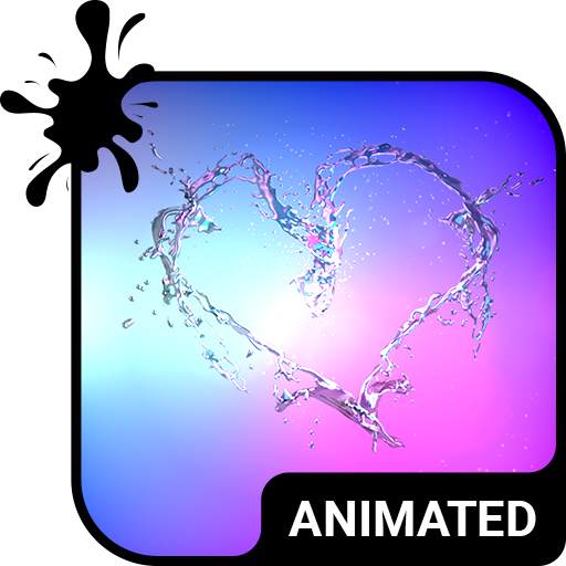Heart Splash Animated Keyboard 5.5.2