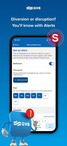 GVB travel app screenshot 4