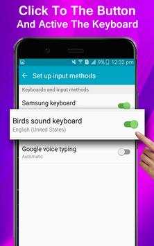 Birds Sound Keyboard स्क्रीनशॉट 12
