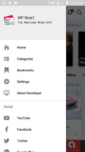 WP NewZ | WordPress to Android News App screenshot 5