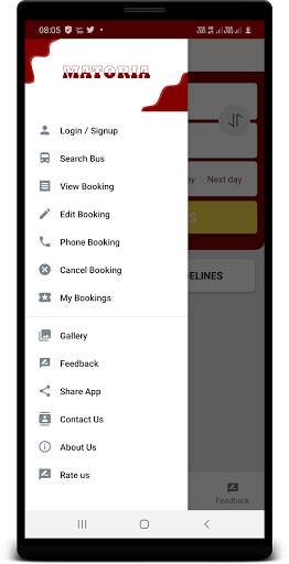 MATORIA BUS screenshot 1