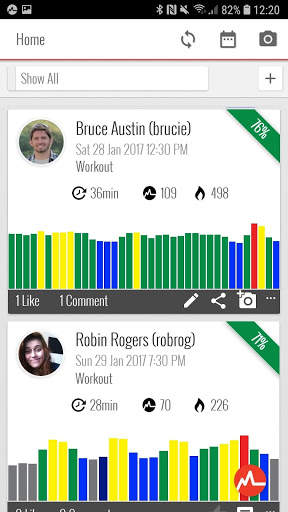 Myzone: At the heart of physical activity screenshot 1